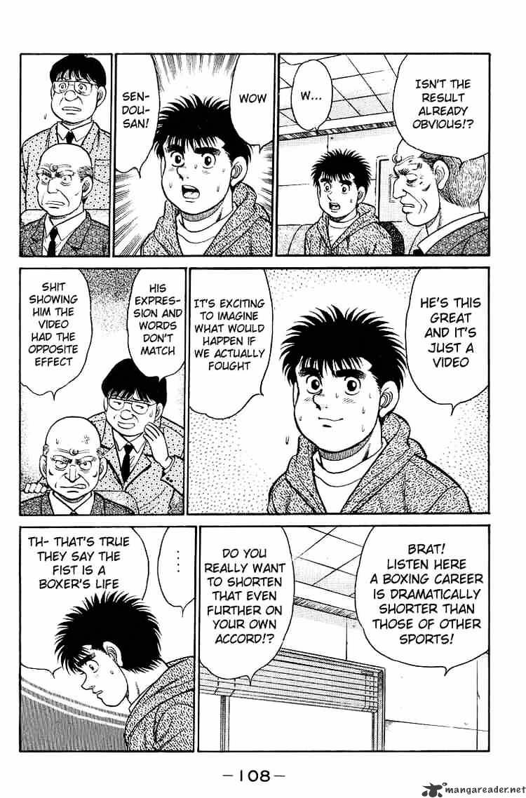 Hajime no Ippo: Fighting Spirit, Chapter 93 image 08